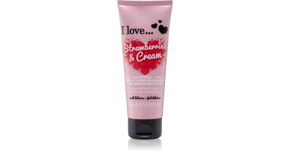 I LoveStrawberries & Cream kézkrém Kihagyhatatlan ajánlat