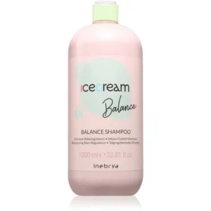 InebryaIce Cream Balance Shampoo sampon zsíros hajra Vedd meg online
