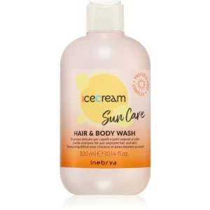 Biztonságos fizetés InebryaSun Care Hair & Body Wash finom állagú sampon testre és hajra