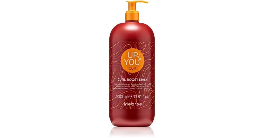 InebryaUp To You Curl Boost Mask hidratáló maszk a hullámos és göndör hajra Utolsó esély