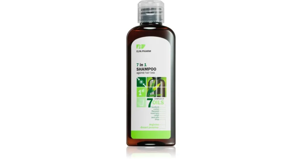 Szezonális akció Elfa Pharm Intensive CosmeticComplex Of 7 Oils 7in1 Shampoo hajhullás elleni sampon