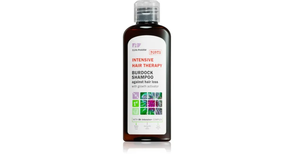 Elfa Pharm Intensive CosmeticIntensive Hair Therapy Burdock Shampoo hajhullás elleni, növekedés serkentő sampon Utolsó esély
