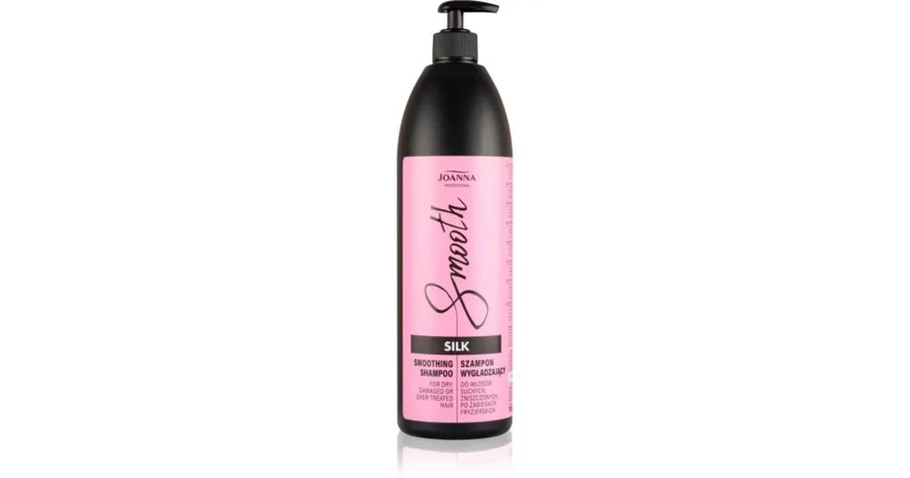 Árcsökkenés JoannaProfessional Silk ápoló sampon száraz, sérült, vegyileg kezelt hajra