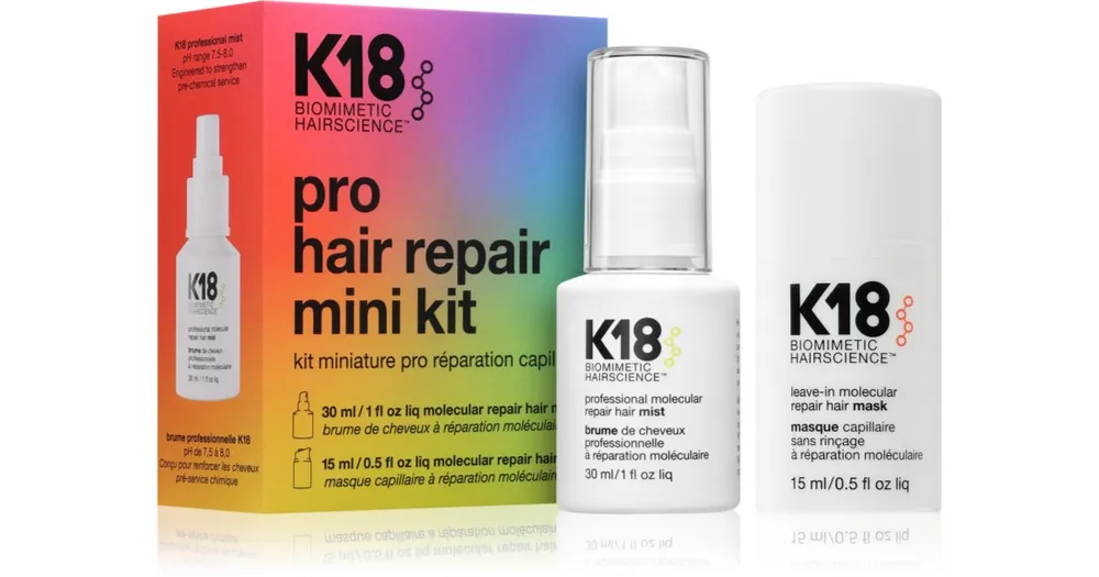 Gyors szállítás K18Molecular Repair Mini Kit ajándékszett a károsult hajra