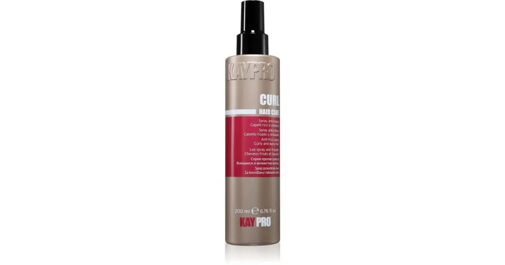 KayproCurl Hair Care Anti-Frizz Spray leöblítést nem igénylő ápolás a hullámos és göndör hajra Vásárlói kedvenc