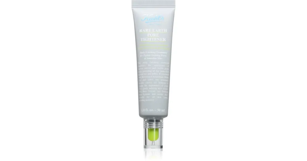 Árcsökkenés Kiehl‘sRare Earth Pore Tightener pórusösszehúzó ápolás a fekete pontok ellen