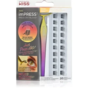 Kedvezményes ár KISSimPRESS Press-on Falsies csomós műszempilla