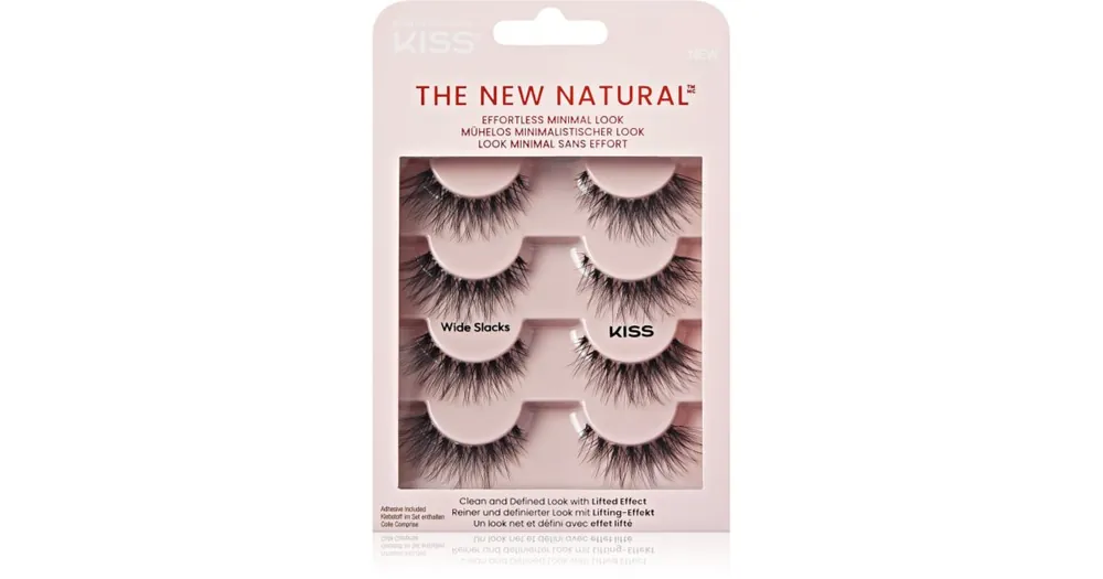 KISSThe New Natural Effortless Minimal Look műszempillák Gyors szállítás