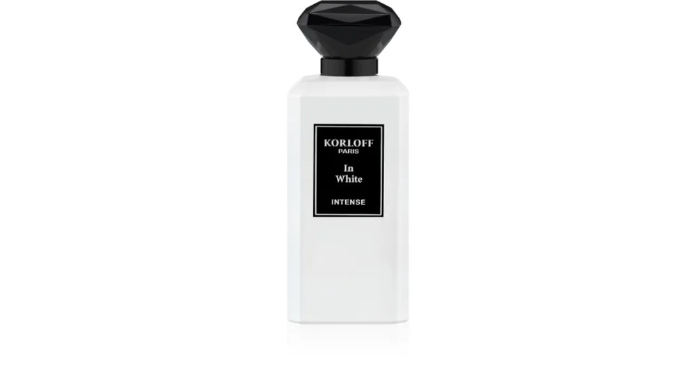 KorloffIn White Intense Eau de Parfum uraknak Árcsökkenés