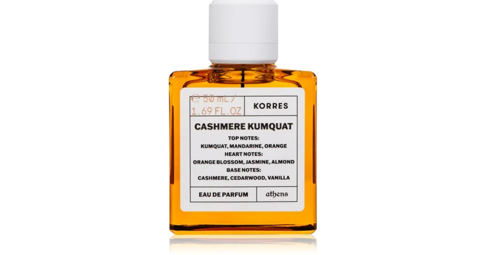 Akció KorresCashmere Kumquat Eau de Parfum hölgyeknek