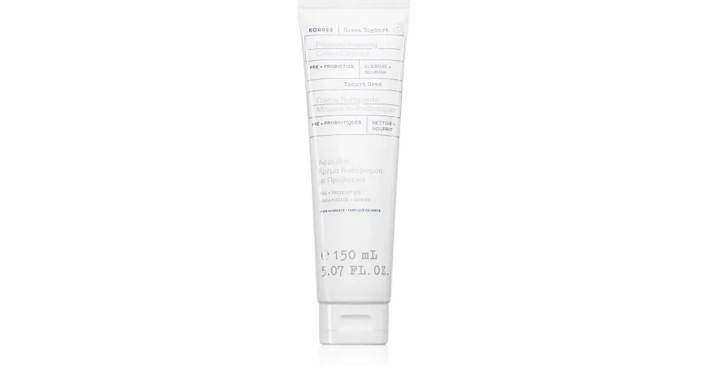 Bestseller KorresGreek Yoghurt Probiotic Foaming Cream Cleanser krémes tisztító hab probiotikumokkal