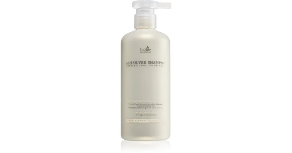Ne maradj le La‘dorAsh Silver Shampoo Intenzíven hidratáló sampon semlegesíti a sárgás tónusokat