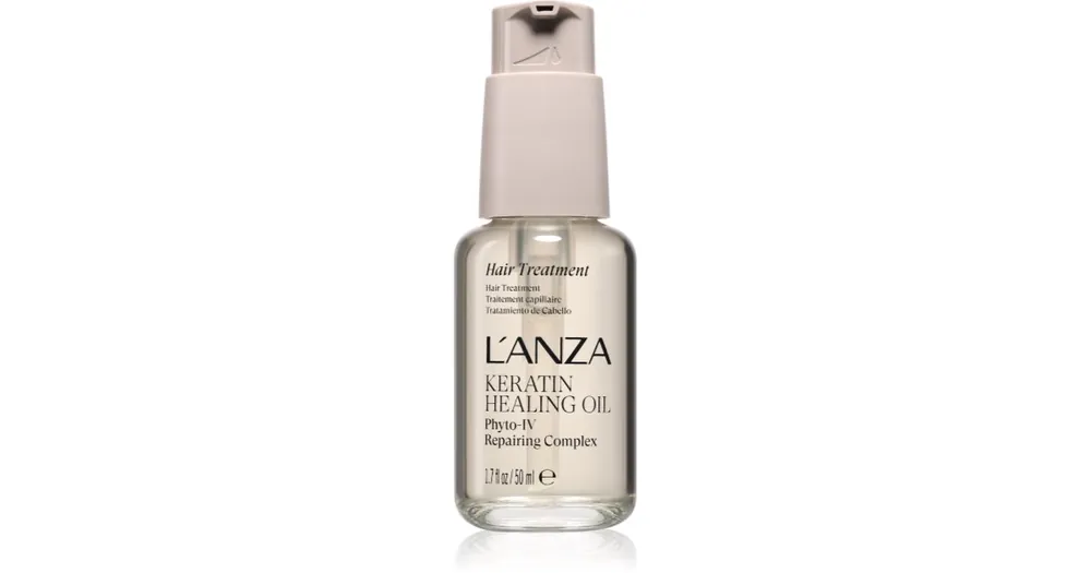 Olcsó L‘anzaKeratin Healing Oil Hair Treatment tápláló olaj hajra