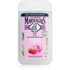Prémium Le Petit MarseillaisRaspberry BIO & Peony krémes tusoló gél