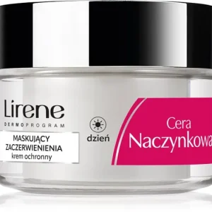 Csak ma LireneFace Cream nappali tápláló krém, mely egységesíti a tónusokat az érzékeny, vörösödésre hajlamos bőrre
