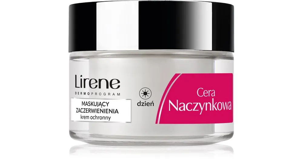 Csak ma LireneFace Cream nappali tápláló krém, mely egységesíti a tónusokat az érzékeny, vörösödésre hajlamos bőrre