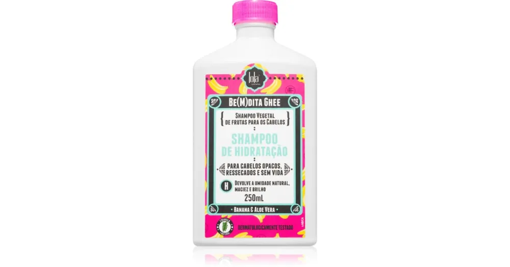 Lola CosmeticsBE(M)DITA GHEE SHAMPOO DE HIDRATAÇÃO hidratáló sampon Legjobb ár