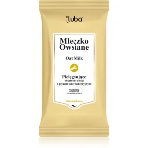 LubaOat Milk Wet Wipes for Hands with Antibacterial Liquid nedves törlőkendők antibakteriális hatású Biztonságos vásárlás