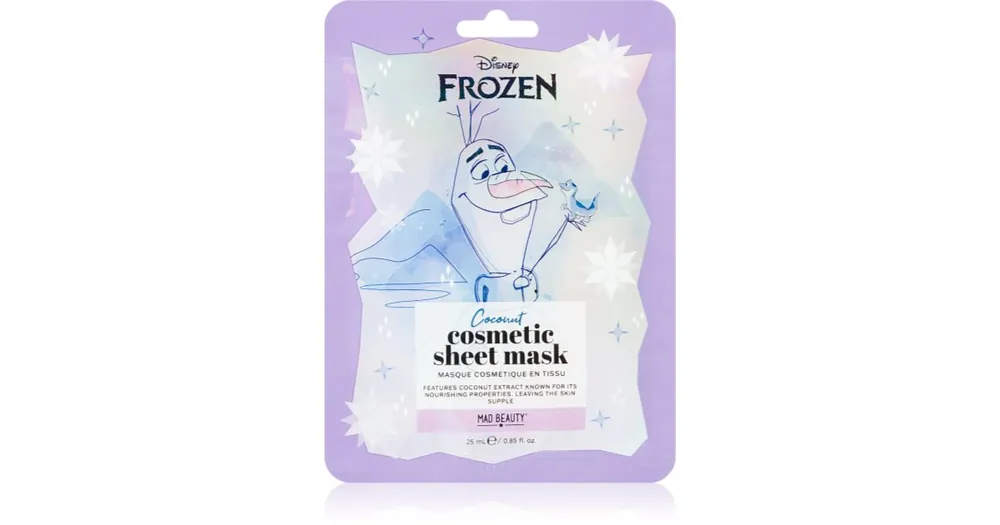 Akció Mad BeautyFrozen Olaf hidratáló és élénkítő arcmaszk