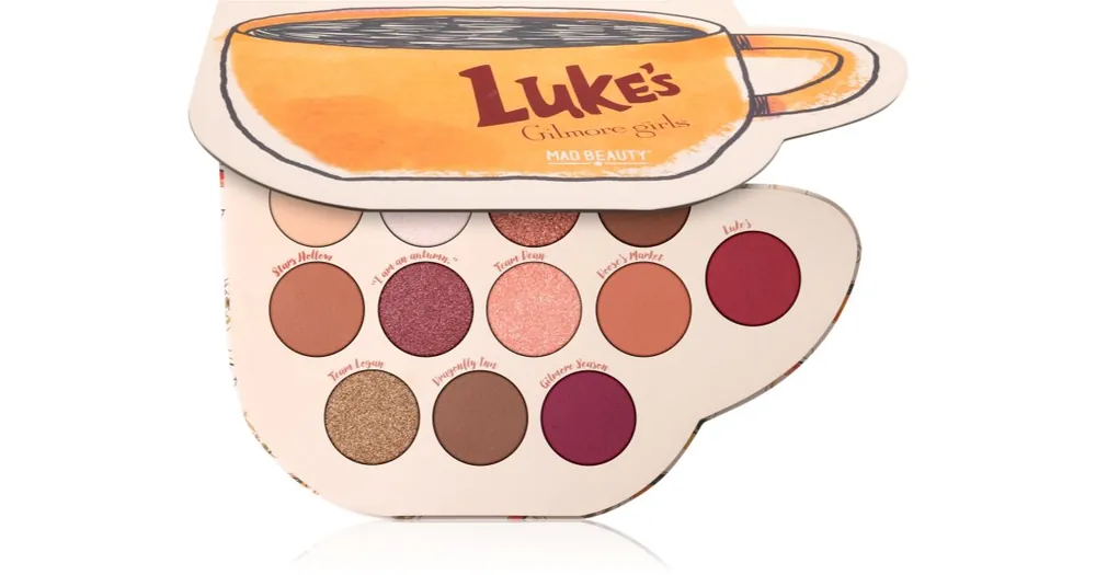 Rendeld meg most Mad BeautyGilmore Girls szemhéjfesték paletta