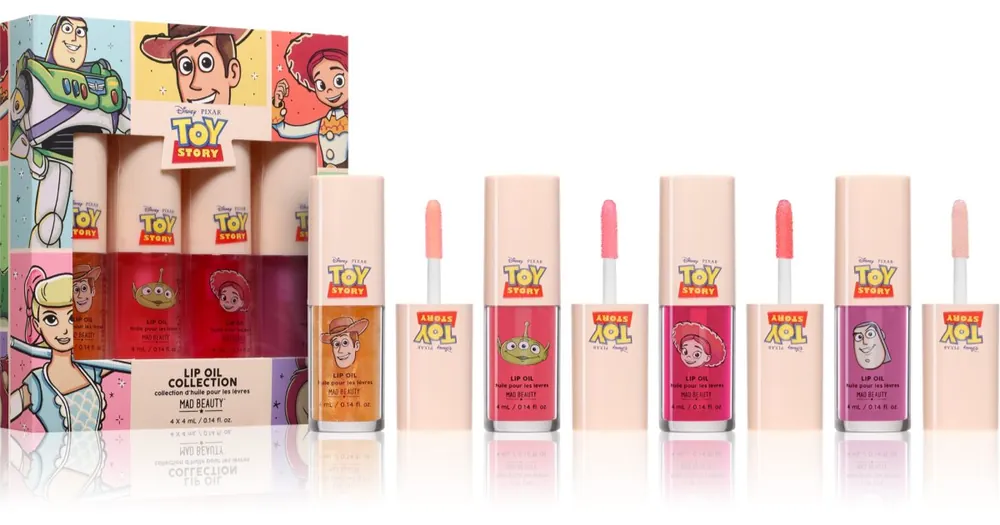 Mad BeautyToy Story Lip Oil Collection ajakfény szett Szuper ajánlat