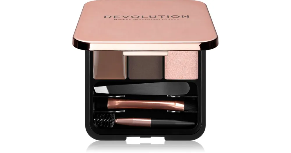 RevolutionBrow Sculpt Kit szett a tökéletes szemöldökért Exkluzív ajánlat