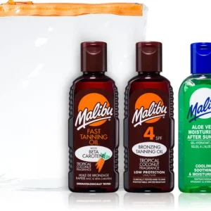 Kiárusítás MalibuTravel Set ajándékszett napozáshoz