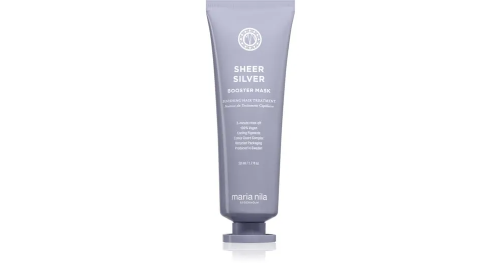 Outlet Maria NilaSheer Silver Booster Mask mélyen tápláló maszk lila pigmenttel