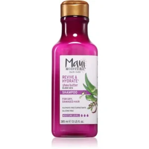 Maui MoistureRevive & Hydrate + Shea Butter & Aloe Vera hidratáló és revitalizáló sampon száraz és sérült hajra Biztonságos fizetés