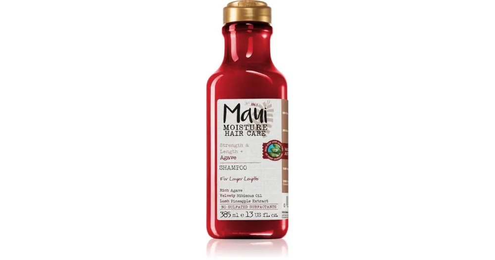 Maui MoistureStrength & Lenght + Agave erősítő sampon a kémiailag kezelt hajra Csak ma