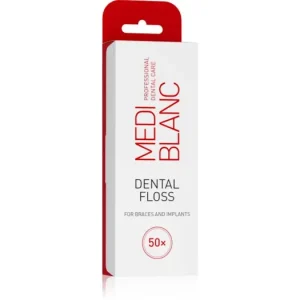 MEDIBLANCDental Floss For Braces fogselyem fogszabályzó és implantátumok tisztításához Akciós ár
