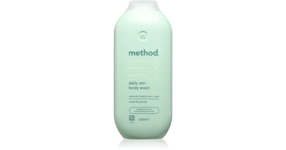 Akció MethodBody Wash Daily Zen tusfürdő gél mindennapi használatra