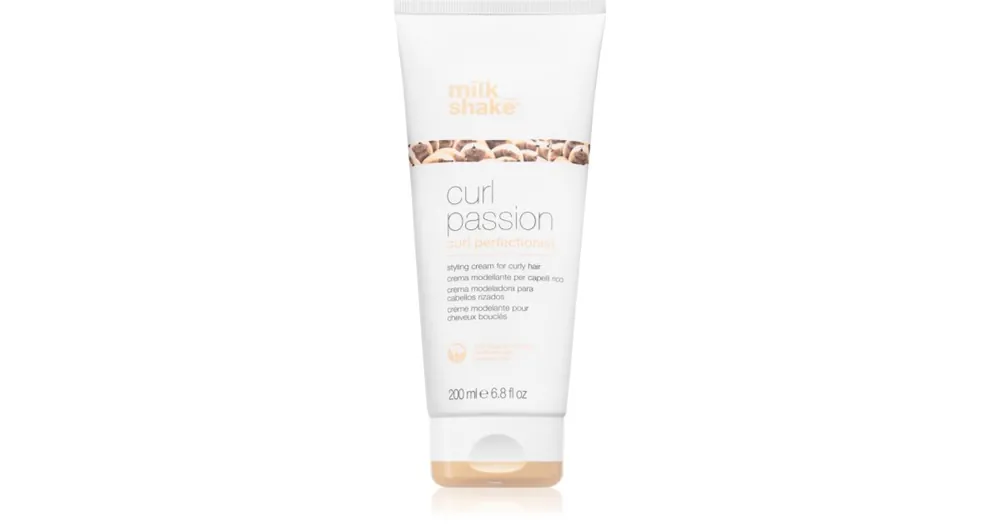 Árcsökkenés milk_shake®Curl Passion hajformázó krém göndör hajra