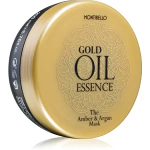 MontibelloGold Oil Amber & Argan Mask revitalizáló maszk hajra Szuper akció