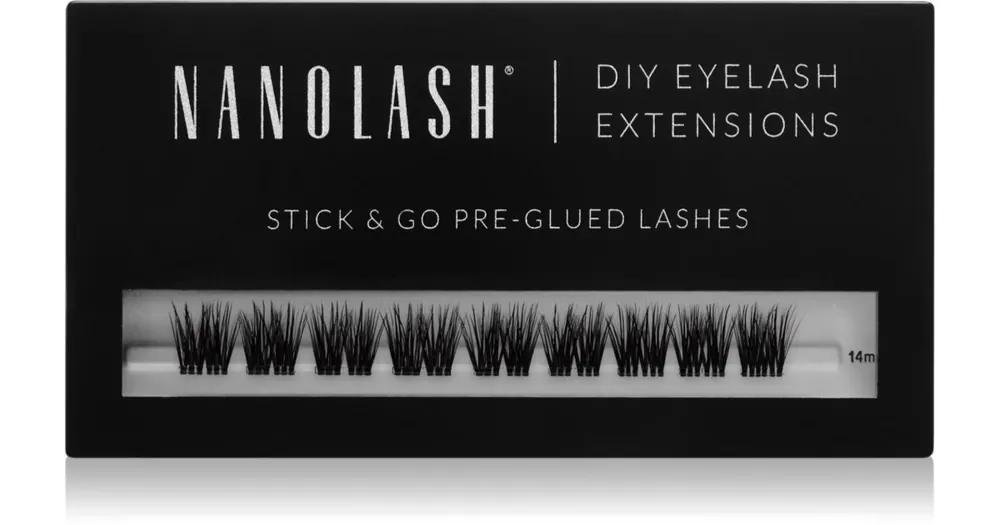 Kihagyhatatlan ajánlat NanolashDIY Eyelash Extensions szempilla-hosszabbító szett otthoni használatra