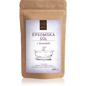 NATUEpsom salt with lavender fürdősó Különleges ajánlat