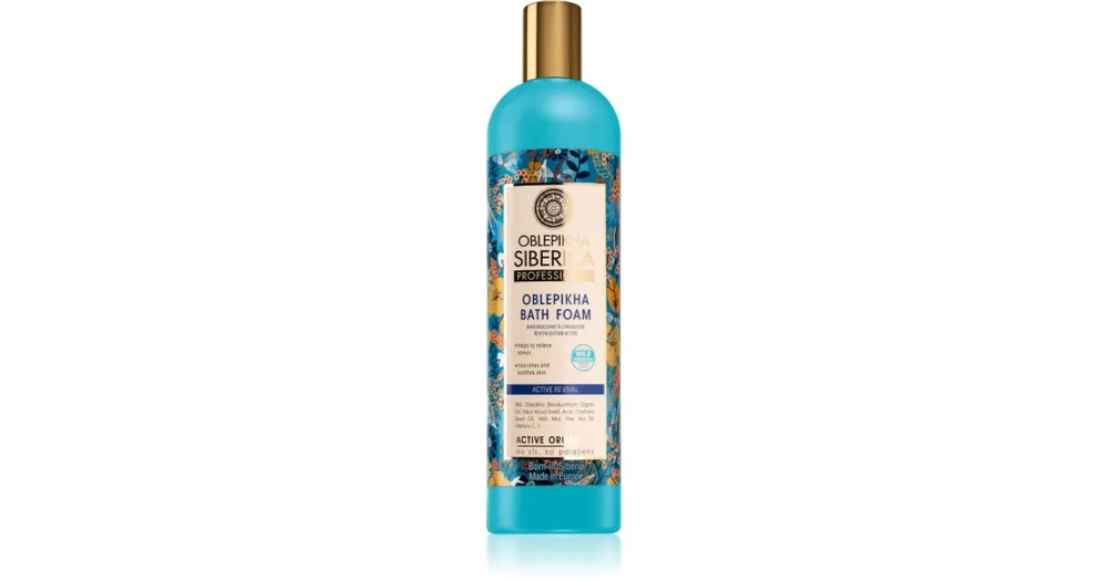 Natura SibericaOblepikha (Sea-Buckthorn) megújító fürdőhab Bestseller