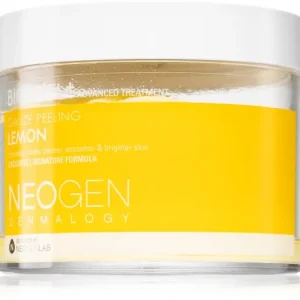 Prémium Neogen DermalogyBio-Peel+ Gauze Peeling Lemon arctisztító peeling párnácskát az élénk és kisimított arcbőrért