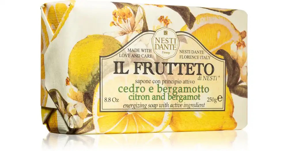 Bestseller Nesti DanteIl Frutteto Citron and Bergamot természetes szappan