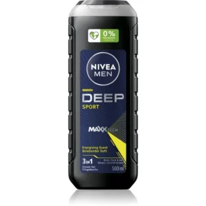 Akciós ár NIVEAMEN Deep Sport energizáló tusfürdő gél uraknak