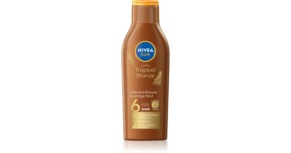 NIVEASUN Tropical Bronze napozótej SPF 6 Kedvezmény