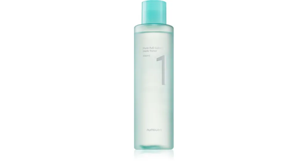 NumbuzinNo. 1 Pure-Full Calming Herb Toner nyugtató tonik arcra a problémás bőrre Olcsóbb