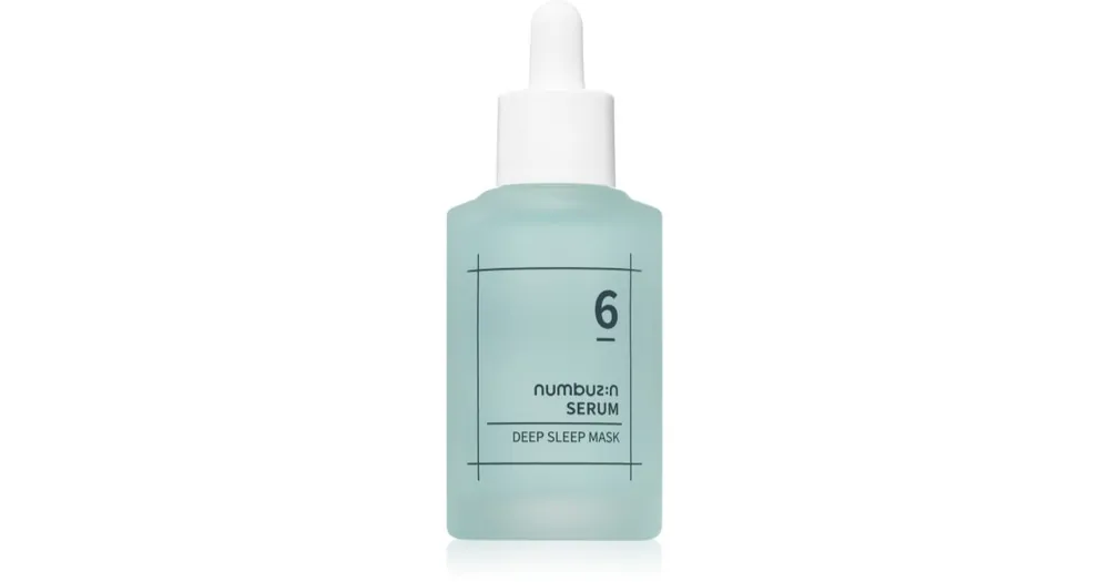 Vedd meg online NumbuzinNo. 6 Deep Sleep Mask Serum éjszakai szérum a bőr intenzív hidratálásához