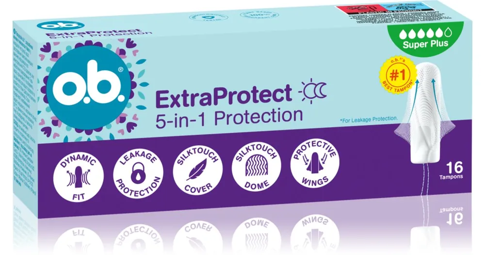 Vedd meg online o.b.Extra Protect Super+ tamponok