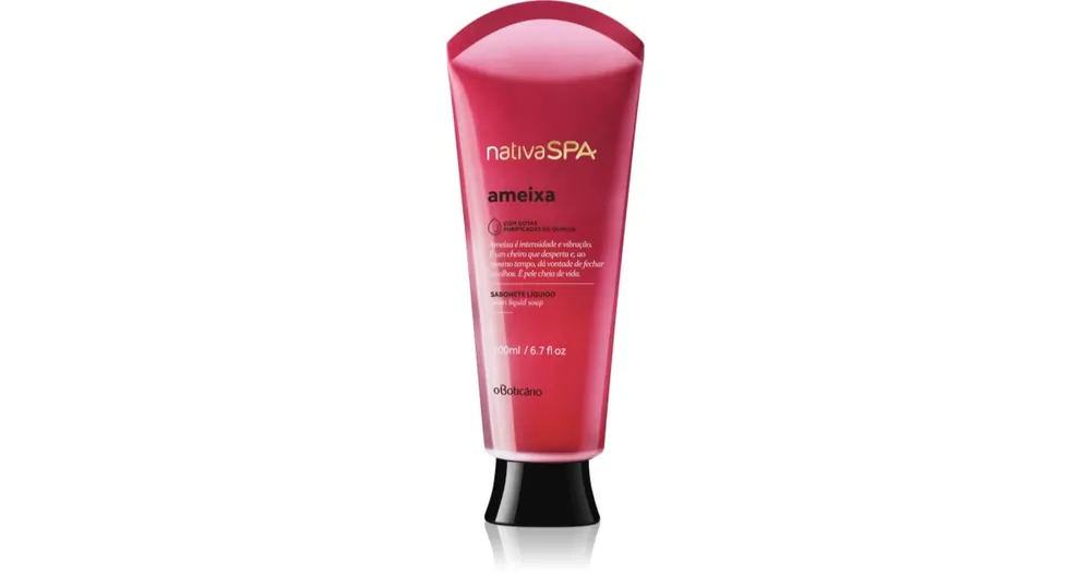 oBoticárioNativa SPA Plum Flower folyékony szappan testre Biztonságos vásárlás