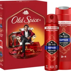 Árcsökkenés Old SpiceCaptain Gentleman Set ajándékszett uraknak