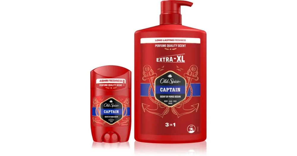 Akciós ár Old SpiceCaptain szett testre uraknak