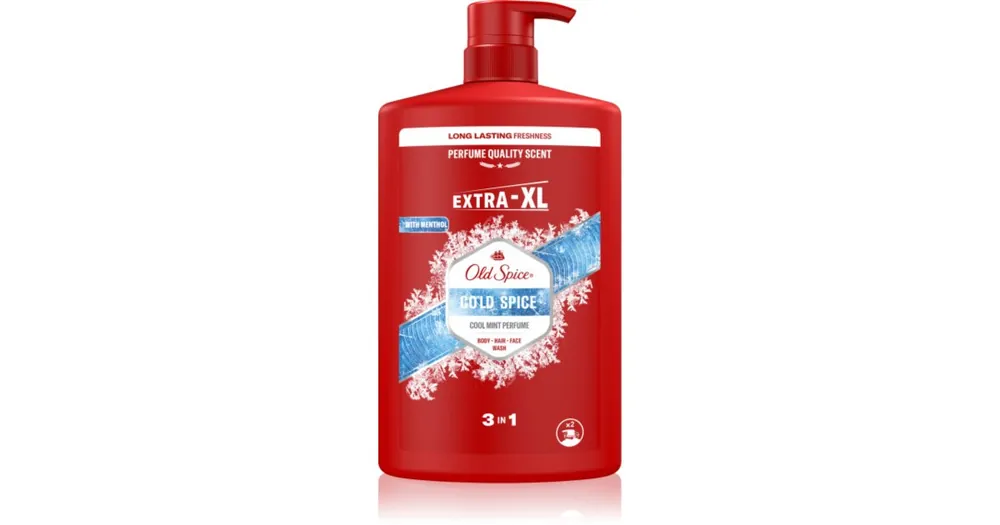 Különleges ajánlat Old SpiceCold Spice tusfürdő gél 3 az 1-ben