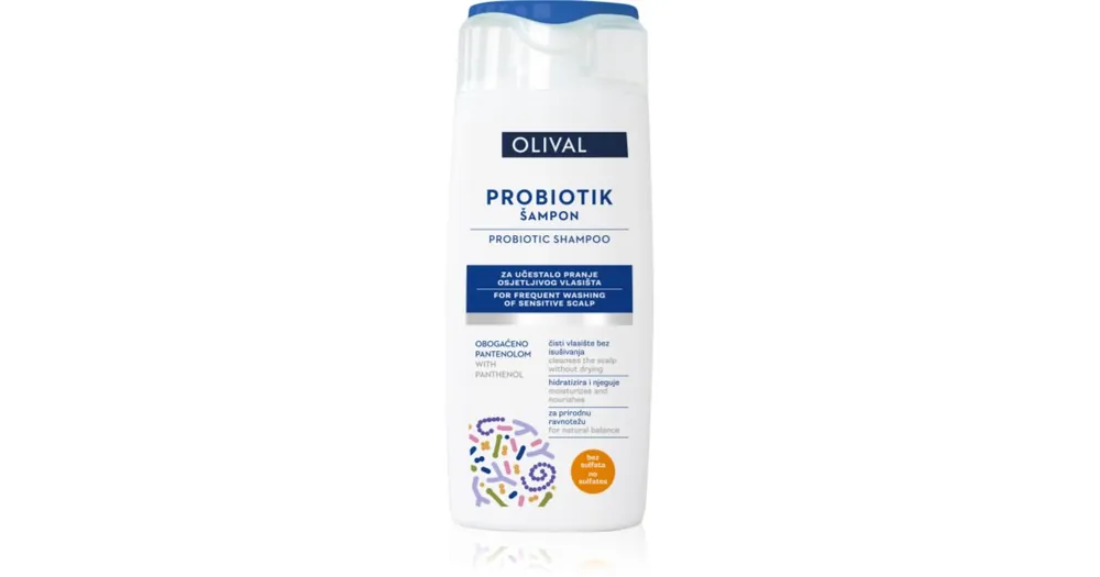 Utolsó esély OlivalProbiotic sampon mindennapos hajmosáshoz