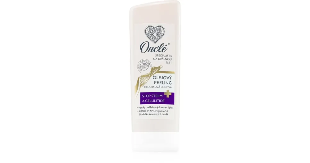 OncléWoman olajos peeling feszesítő hatással Biztonságos fizetés